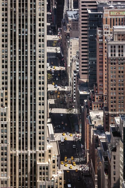 New York Usa Apr 2016 New York Cityscape Viewed Top — Stock Photo, Image