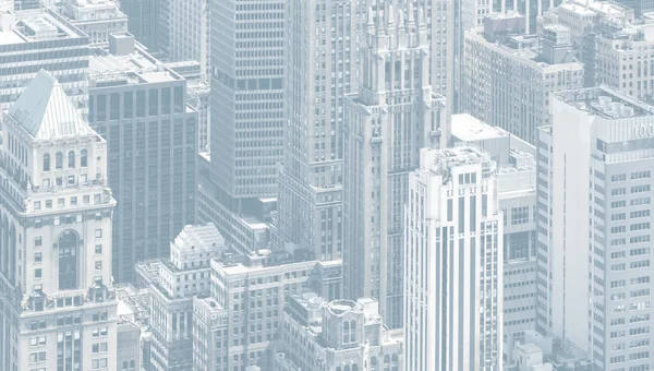 Nowy Jork Usa Kwi 2016 Obraz New York City Wieżowce — Zdjęcie stockowe