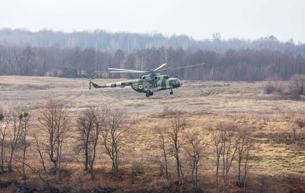 Zhytomyr Reg Ukraina Listopada 2018 Combat Szkolenie Centrum Szkolenia Wojsk — Zdjęcie stockowe