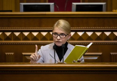 Ukrayna'nın Verkhovna Rada Yulia Timoşenko 