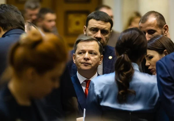 Leider van de radicale partij van Oekraïne Oleg Lyashko — Stockfoto