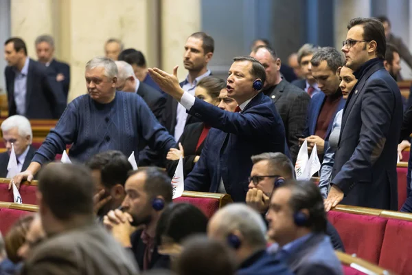 Leider van de radicale partij van Oekraïne Oleg Lyashko — Stockfoto