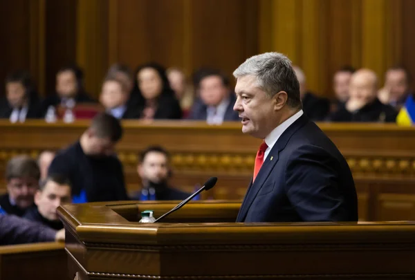 Presidente de Ucrania Petro Poroshenko — Foto de Stock