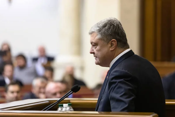 President of Ukraine Petro Poroshenko — Stock Photo, Image