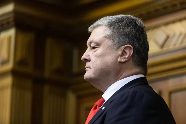 Presidente dell'Ucraina Petro Poroshenko — Foto Stock