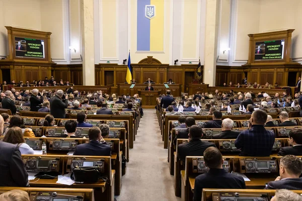 President van Oekraïne petro poroshenko — Stockfoto