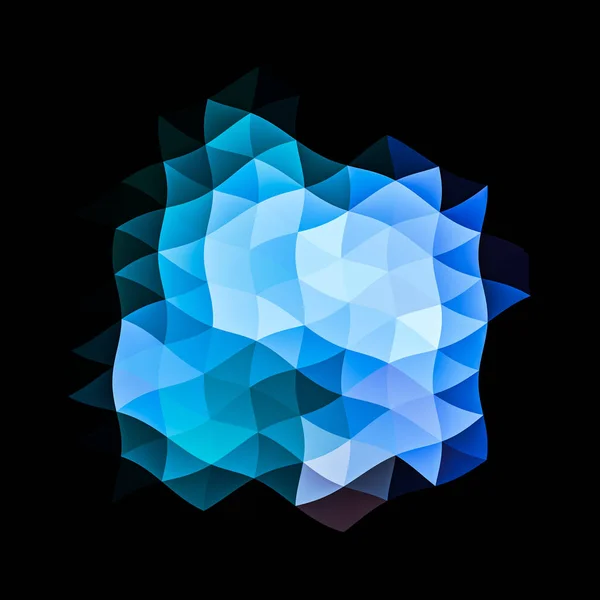 Trojúhelníkový Geometrických Vzorků Přechodem Moderní Design Abstraktní Mozaiky Pozadí Pro — Stock fotografie