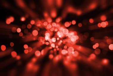 Tatiller ve tasarım konsepti. Arka plan. Mercan rengi yaşayan trendy bulanık bokeh ışıkları ile görüntü