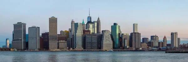 New York Usa 2013 Manhattan New York City Skyline Panorama — Stockfoto