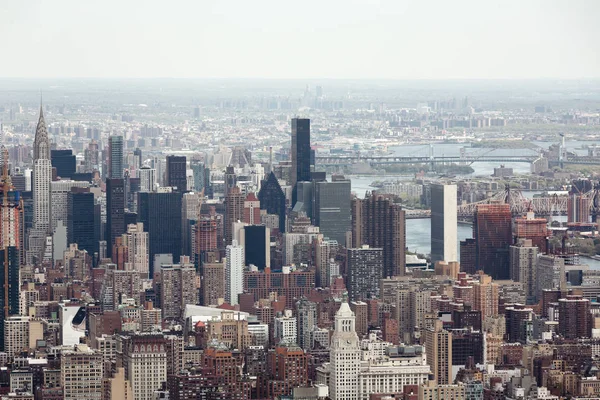 Нью Йорк Сша Апр 2016 Вид Центр Манхэттена Нью Йорке — стоковое фото