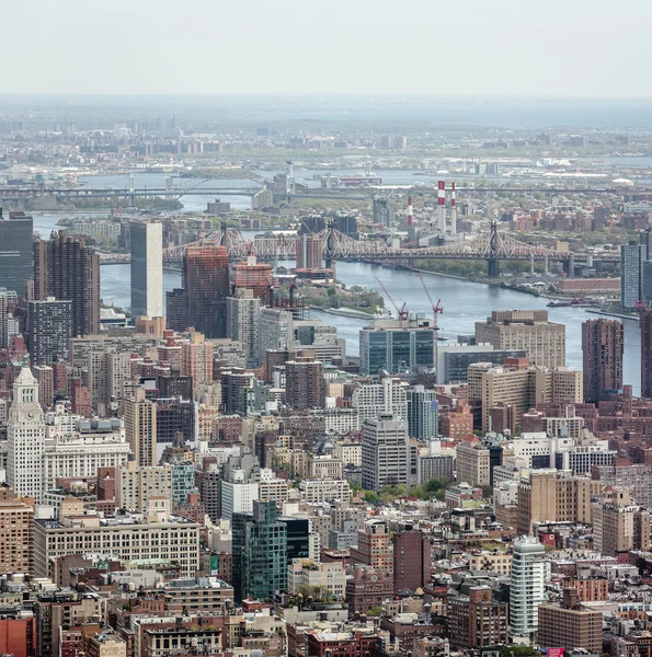 Нью Йорк Сша Апр 2016 Вид Центр Манхэттена Нью Йорке — стоковое фото