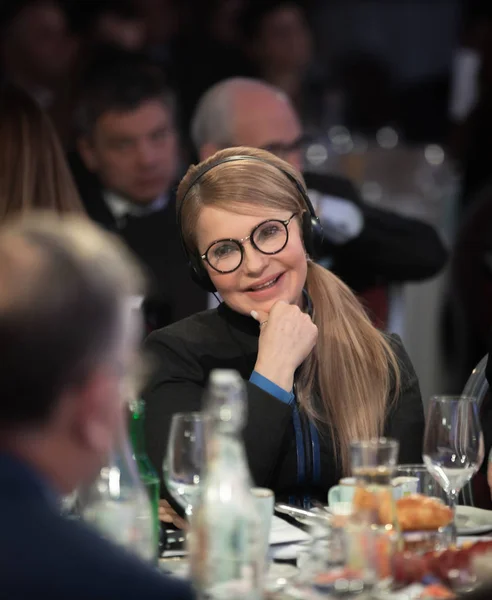 Davos Szwajcaria Jan 2019 Zastępca Narodami Ukrainy Julii Tymoszenko Świecie — Zdjęcie stockowe
