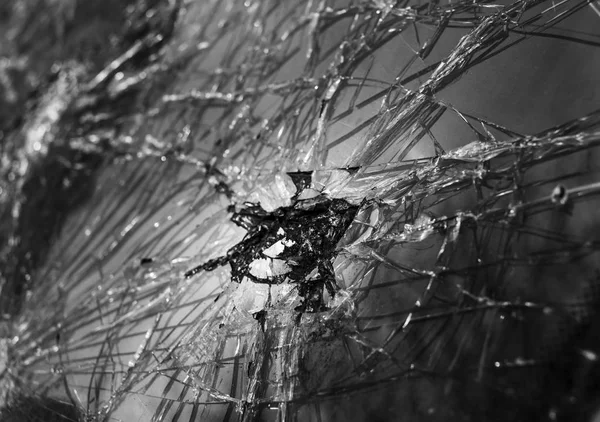 Abstract image of broken glass texture