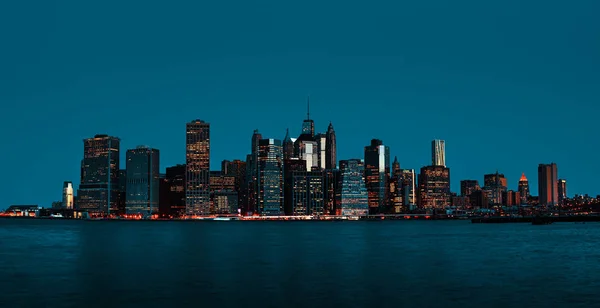 Panorama skyline di New York City — Foto Stock