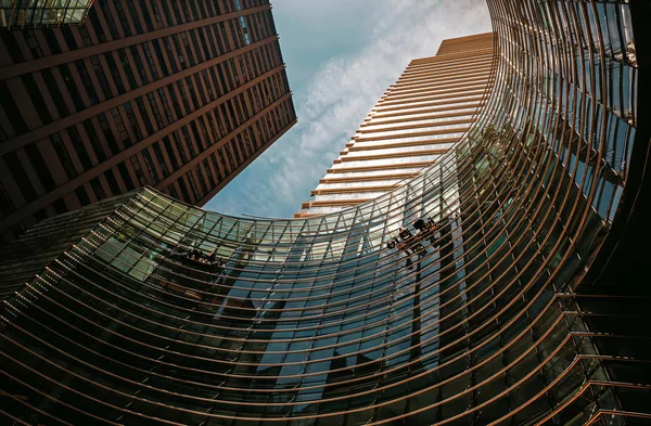 Manhattan arquitectura moderna — Foto de Stock
