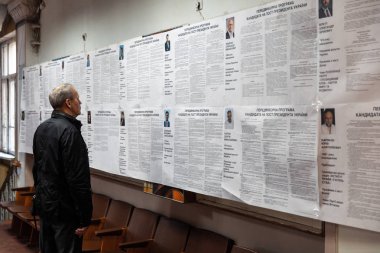 Ukrayna seçimlerinde.