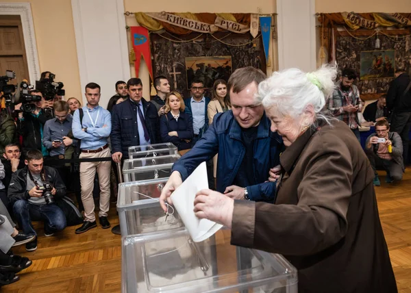 Verkiezingen in Oekraïne. — Stockfoto