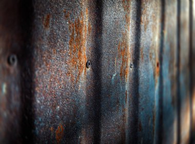 Paslı duvara eski boya