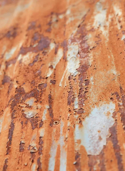 Old paint on rusty wall — Stock Photo, Image