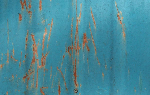 Old paint on rusty wall — Stock Photo, Image