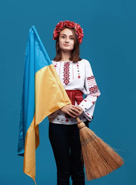 Ukrainas patriotiska begrepp — Stockfoto