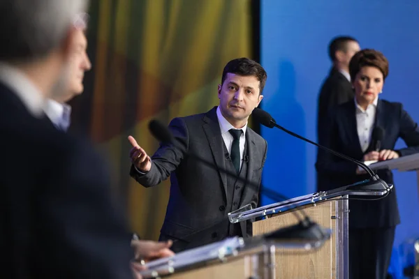 Президентські вибори в Україні — стокове фото