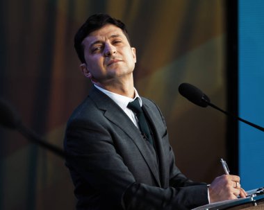 Ukrayna Vladimir Zelensky yeni seçilen Cumhurbaşkanı