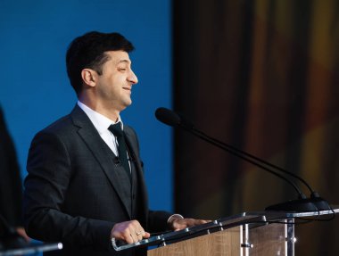 Ukrayna Vladimir Zelensky yeni seçilen Cumhurbaşkanı
