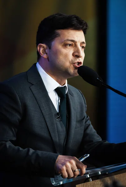 Nieuw verkozen president van Oekraïne Vladimir Zelensky — Stockfoto