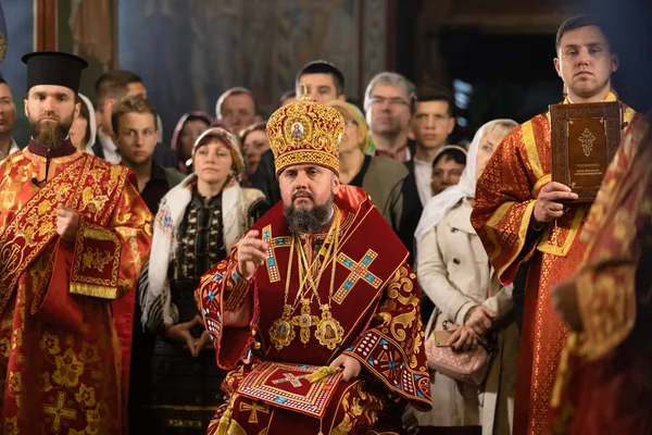 Primater av den ukrainska ortodoxa kyrkan Epifaniy — Stockfoto