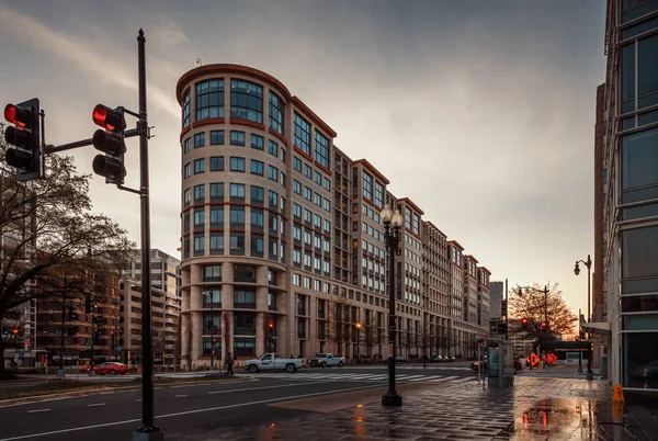 Straten en architectuur van Washington Dc — Stockfoto