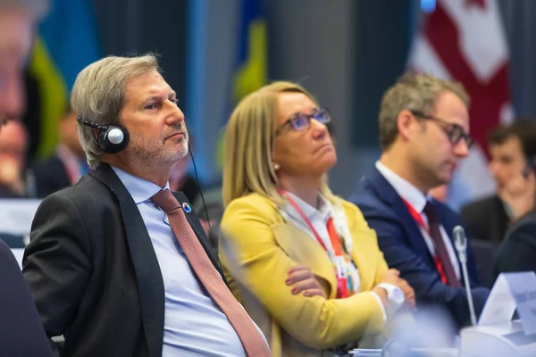 Reunión de los líderes de la UE en la sede de la UE —  Fotos de Stock