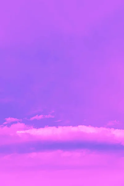 Cielo con nuvole drammatiche — Foto Stock