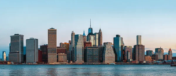 NYC skyline panorama — Stock Photo, Image