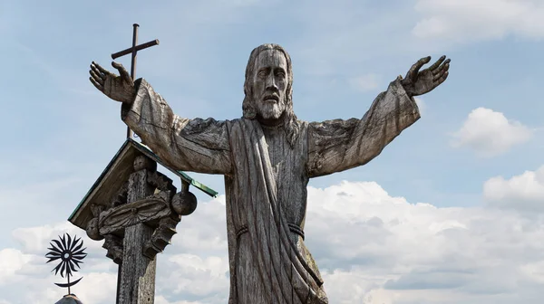 Colina de cruces en Siauliai, Lituania — Foto de Stock