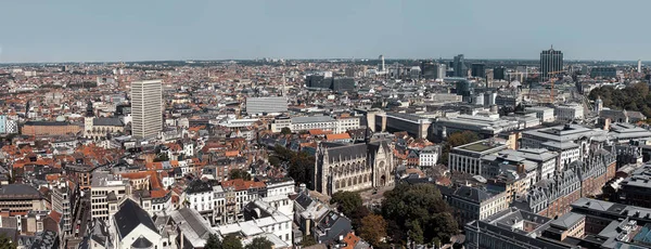 Notre dame du sablon kathedraal in Brussel — Stockfoto