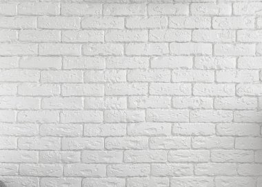 Beyaz tuğla duvar arkaplanı