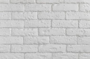 Beyaz tuğla duvar arkaplanı
