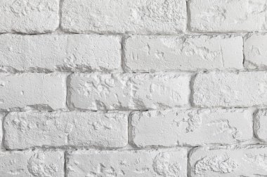 Beyaz tuğla duvar arkaplanı