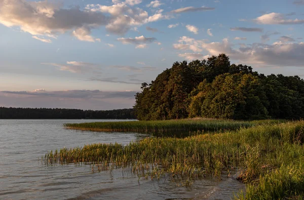 Biale lake in Augustow. Poland — Stock Photo, Image