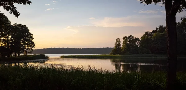 Biale lake in Augustow. Poland — Stock Photo, Image