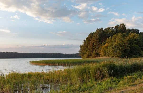 Biale lake in Augustow. Poland — Stock Photo, Image