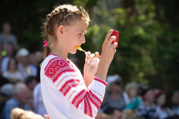 Festival multiculturel des Carpates Polonynsky été — Photo