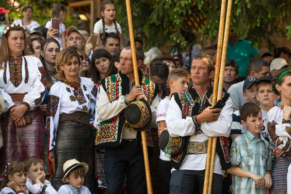 Mångkulturell KARPATISK Festival Polonynsky sommar — Stockfoto