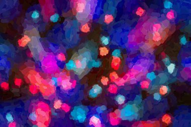 bokeh arka Noel ışık