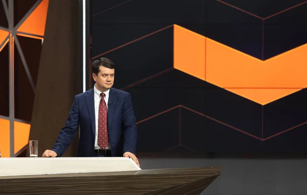 Ledare för partiet sluga Naroda Dmitry Razumkov — Stockfoto
