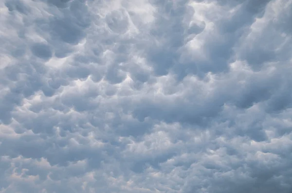 Mammatus 云背景 — 图库照片