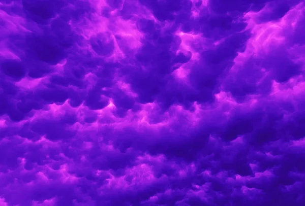 Mammatus Wolken Hintergrund — Stockfoto