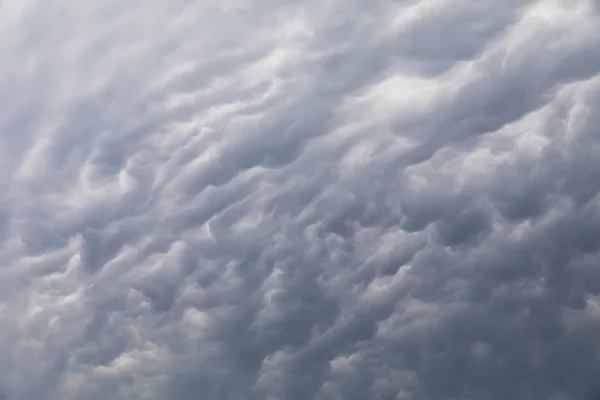 Mammatus 云背景 — 图库照片