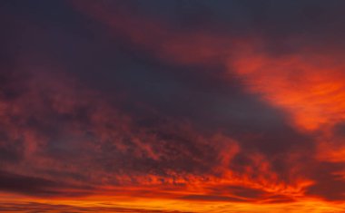 dramatik gündoğumu gökyüzü.